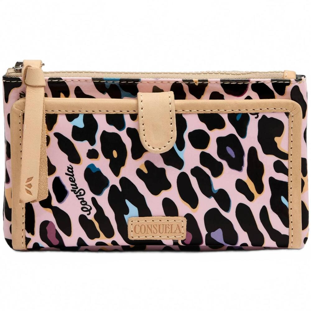 NEW CONSUELA women's ruth slim wallet in multi